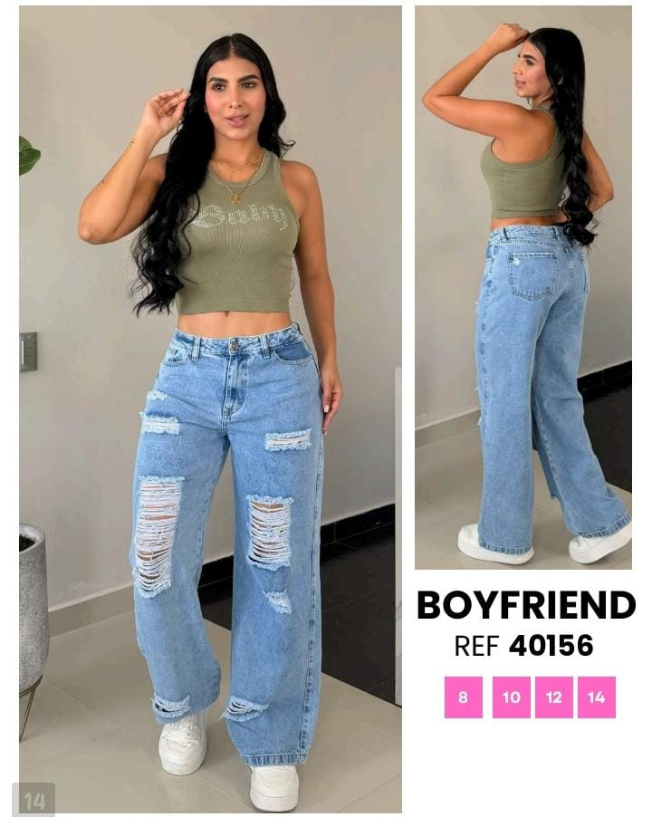 pantalon rasgado